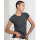 T-shirt bio publicitaire pour femme 150 g - Roll Sleeve