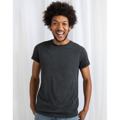 T-shirt bio publicitaire pour homme 150 g - Roll Sleeve