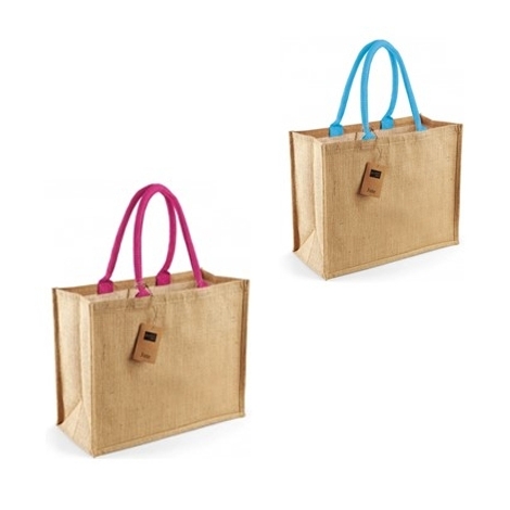 Sac de courses classique en toile de jute