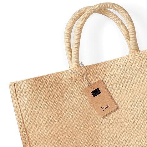 Sac de courses en toile de jute