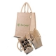 Sac cabas publicitaire pour bouteilles en jute