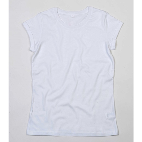 T-shirt bio publicitaire pour femme 150 g - Roll Sleeve