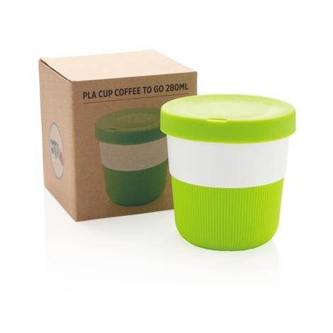 Tasse publicitaire en PLA 280 ml - Coffee To Go