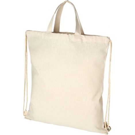 Sac personnalisé en coton recyclé 210 g avec cordon - Pheebs