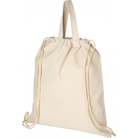 Sac personnalisé en coton recyclé 210 g avec cordon - Pheebs