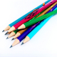 Crayon personnalisable rond vernis couleur - Eco 17,6 cm