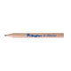 Crayon de bois promotionnel rond sans vernis - Eco 8,7 cm