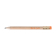 Crayon de bois promotionnel rond sans vernis - Eco 8,7 cm