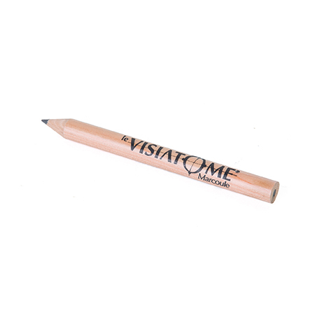 Crayon promotionnel rond - Prestige naturel 8,7 cm