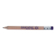 Crayon promotionnel rond - Prestige naturel 8,7 cm