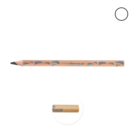 Crayon publicitaire vernis incolore - Prestige Big Graphite
