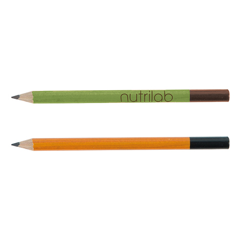 Crayon rond personnalisable vernis couleur - Agenda 8,7 cm