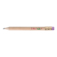 Crayon de bois promotionnel rond sans vernis - Eco 8,7 cm