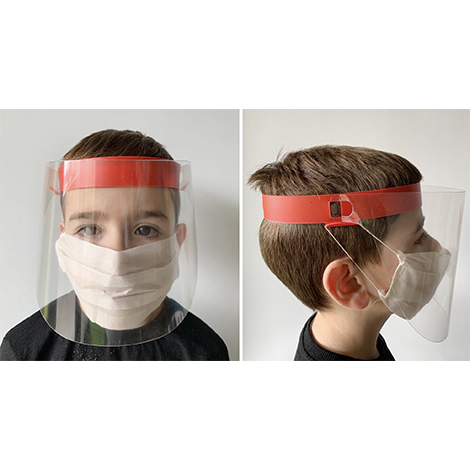 Visière de protection personnalisée pour enfants