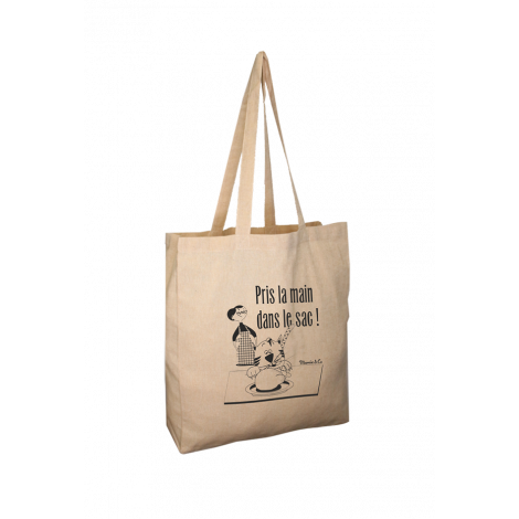 Tote bag publicitaire en coton recyclé 150 gr - Jhansi