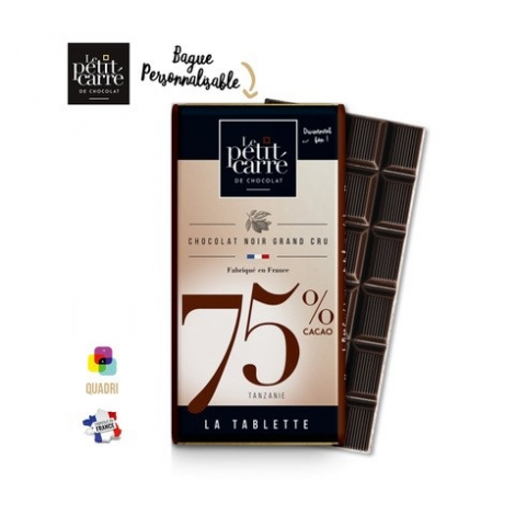 Tablette de chocolat publicitaire -90 gr
