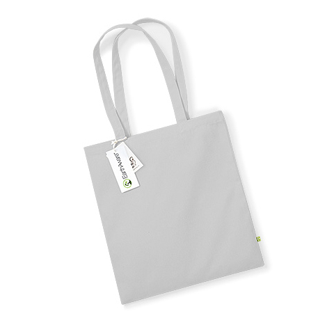 Sac shopping publicitaire en coton bio - 340 gr