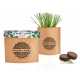 Kit de plantation publicitaire 2 en 1 - Kraft Pop Up