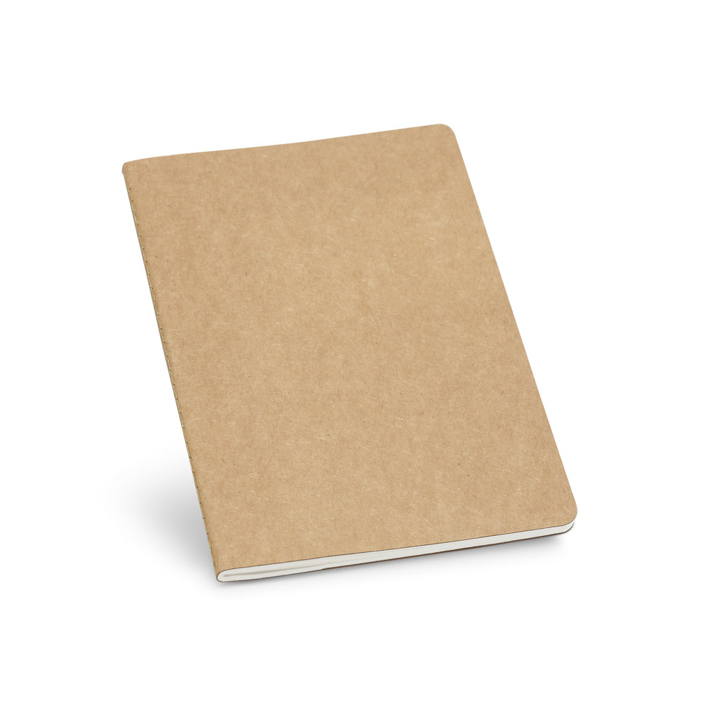 Cahier publicitaire en carton recyclé Naturel