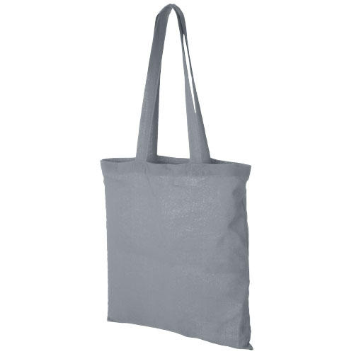 Sac shopping publicitaire en coton 100g - Carolina Gris
