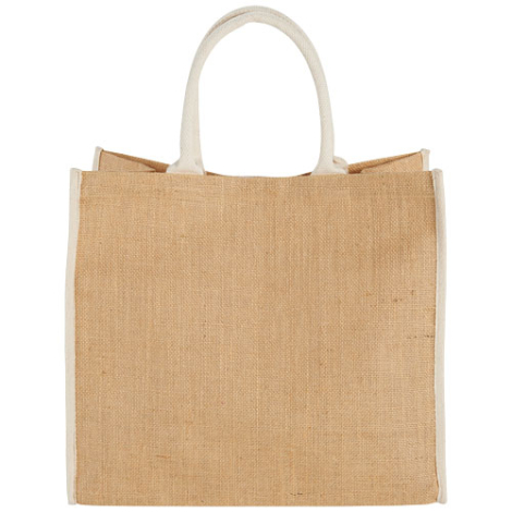 Grand sac shopping publicitaire - JUTE