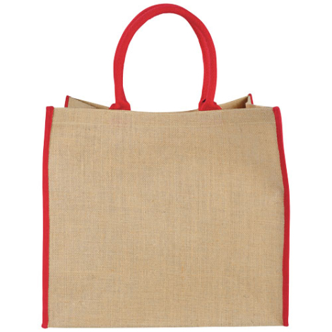 Grand sac shopping publicitaire - JUTE