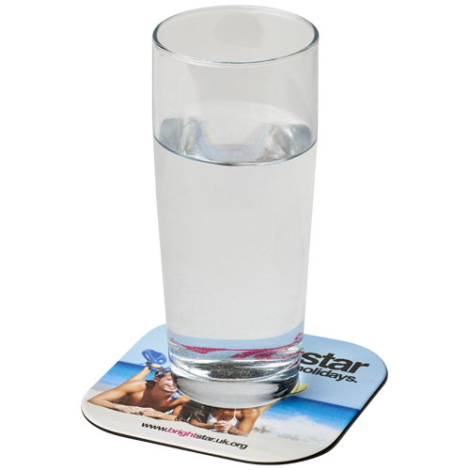 Sous-verre publicitaire carré - Brite-Mat®