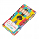 Etui carton de 12 crayons de couleur - 8,7 cm