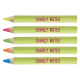 Crayon fluo personnalisable vernis pantone 8.7 cm