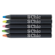 Crayon fluo personnalisable prestige black 8.7 cm