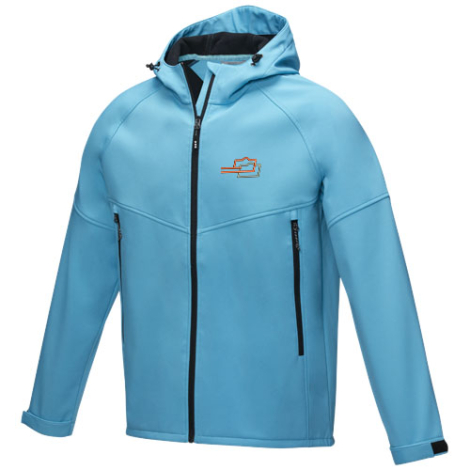 Softshell recyclé publicitaire homme Coltan