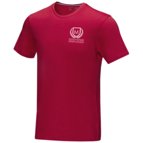 T-shirt homme bio GOTS publicitaire Azurite