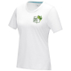 T-shirt femme bio GOTS publicitaire Azurite