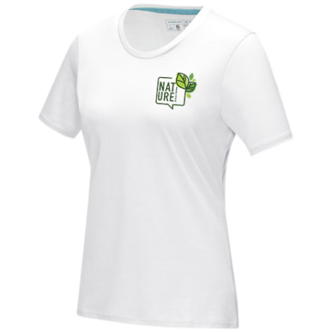 T-shirt femme bio GOTS publicitaire 160g - Azurite