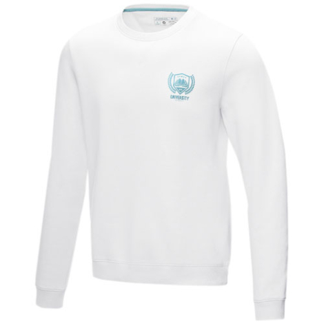 Sweat homme publicitaire recyclé et GOTS Jasper