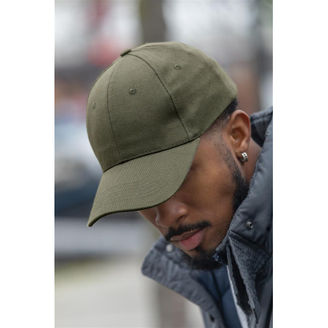 Casquette personnalisable coton recyclé Impact AWARE™ 6 pans