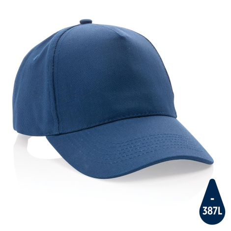 Casquette à personnaliser coton recyclé Impact AWARE™ 5 pans