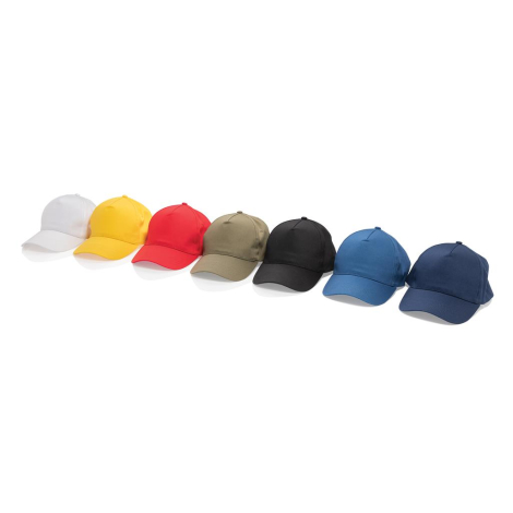 Casquette publicitaire coton recyclé Impact AWARE™ 5 pans