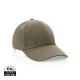 Casquette 6 pans coton recyclé 280 g personnalisée Impact