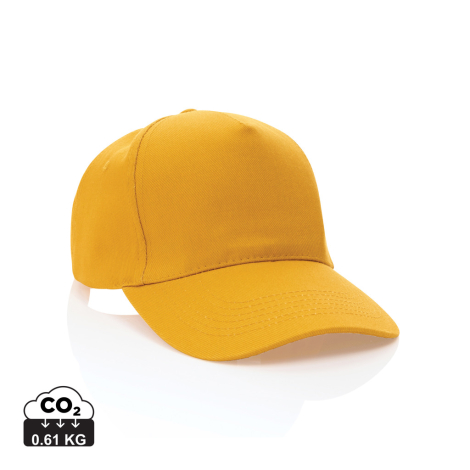 Casquette à personnaliser coton recyclé Impact AWARE™ 5 pans