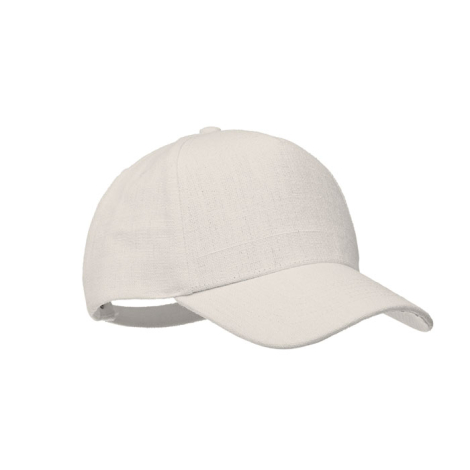 Casquette personnalisable en chanvre naturel Naima