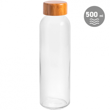 Bouteille en verre à personnaliser 500 ml Tonic