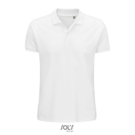 Polo homme publicitaire en coton bio 170g - PLANET