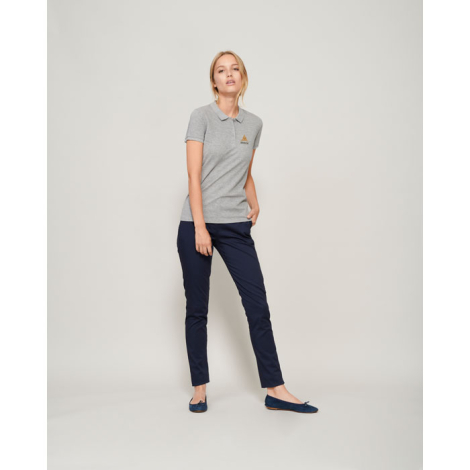 Polo coton bio femme publicitaire 170 g PLANET
