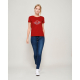 Tee shirt coton bio femme personnalisé 175g - PIONEER