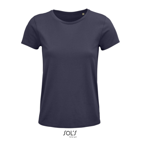 Tee shirt publicitaire coton bio femme 150 g CRUSADER