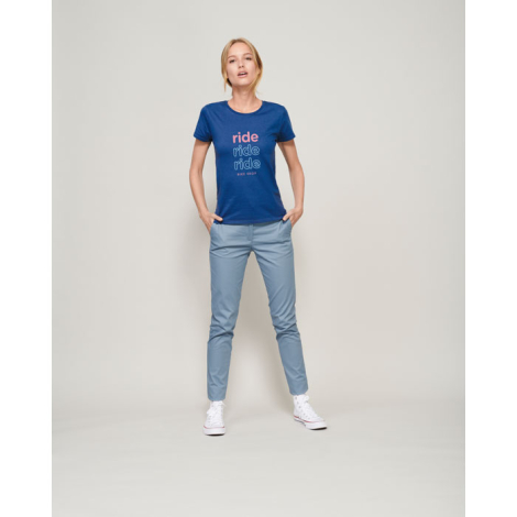 T-shirt publicitaire coton bio femme 150g - CRUSADER