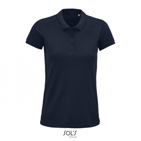 Polo coton bio femme publicitaire 170g - PLANET