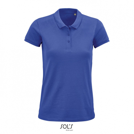 Polo coton bio femme publicitaire 170g - PLANET