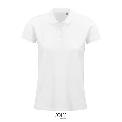 Polo coton bio femme publicitaire 170g - PLANET